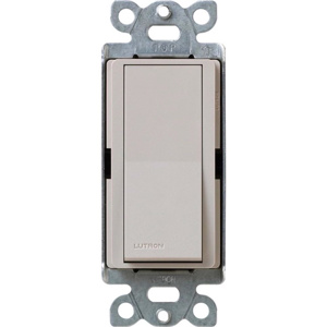 Lutron SC-1PS Series Rocker Switches 15 A 120/277 V Satin Colors® Taupe