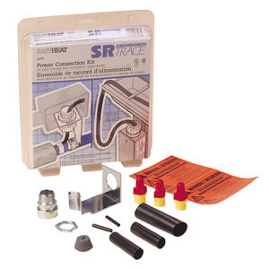 EasyHeat® SR Trace™ Series Power/Splice Heat Trace Connection Kits Emerson SR series self-regulating heating cable