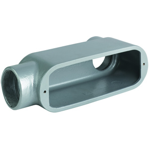 Hubbell-Killark Electric Duraloy 5 Series Type LB Conduit Bodies Malleable Iron 2 in Type LB