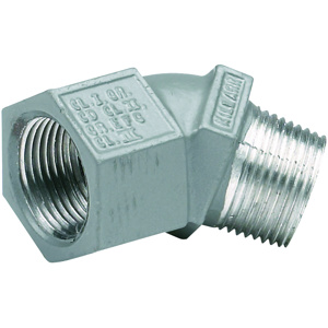 Hubbell-Killark Electric Rigid / IMC Threaded Short <em class="search-results-highlight">Elbows</em> 3/4 in Iron 45 deg Hazardous Location