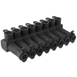 nVent Utilco Underground Distribution Direct Burial Multi-tap Connectors 10 AWG - 350 kcmil 8 Port