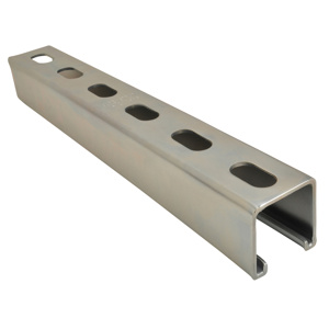 ABB Thomas & Betts Superstrut® B1400-HS Slotted Strut Channels 13/16" x 1-5/8 " Single, Slotted Electrogalvanized (GoldGalv®)