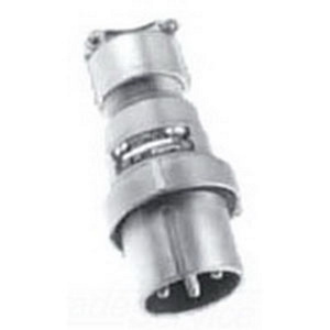Appleton Emerson Powertite® AEP Series Pin and Sleeve Clamping Ring Plugs 4P4W 60 A 600 VAC/250 VDC 1 Phase Style 1