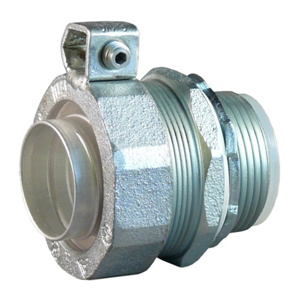 Appleton Emerson STB-L Series Straight <em class="search-results-highlight">Liquidtight</em> Grounding Connectors Insulated 2 in Compression x Threaded Malleable Iron