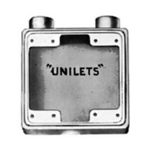 Appleton Emerson UNILETS™ FDS Cast Device Boxes Malleable Iron FDS Box 45.00 in³