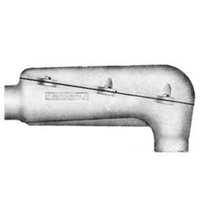 Appleton Emerson NEC 6X8X Type <em class="search-results-highlight">LB</em> Mogul Pulling Conduit Bodies Malleable Iron 3 in Cover, Gasket Included