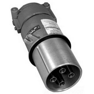 Appleton Emerson Powertite® AP  Pin and Sleeve Plugs 4P3W 200 A 600 VAC/250 VDC 3 Phase Style 2