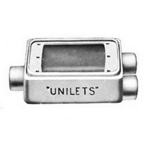 Appleton Emerson UNILETS™ FDCC Cast Device Boxes Aluminum FDCC Box 25.00 in³