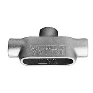 Appleton Emerson Form 7 Series Type TB Conduit Bodies Form 7 Malleable Iron 1-1/4 in Type TB