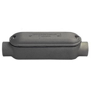 Appleton Emerson NEC 6X8X Type C Mogul Pulling <em class="search-results-highlight">Conduit</em> Bodies Malleable Iron 1-1/4 in Cover, Gasket Included