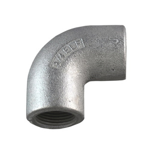 Appleton Emerson Rigid / IMC Threaded Short <em class="search-results-highlight">Elbows</em> 1/2 in Malleable Iron 90 deg