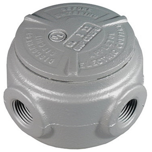 Appleton Emerson Conduit Outlet Boxes with Cover Malleable Iron