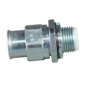 Appleton Emerson STNM Series Straight <em class="search-results-highlight">Liquidtight</em> Connectors Insulated 1/2 in Compression x Threaded Steel