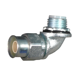 Appleton Emerson STNM Series 90 Degree <em class="search-results-highlight">Liquidtight</em> Connectors Insulated 1/2 in Compression x Threaded Malleable Iron