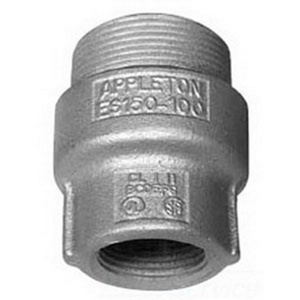 Appleton Emerson ES Series 25% Sealing Conduit Hubs 1 x 1/2 in Malleable Iron Rigid/IMC