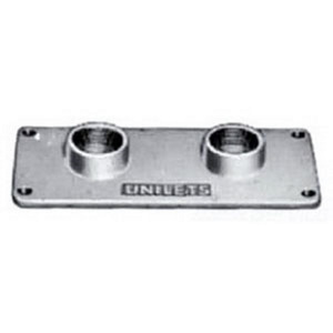 Appleton Emerson UNILETS™ RSK2 Series Junction Box Side Covers (2) 3/4 in Hub Malleable Iron