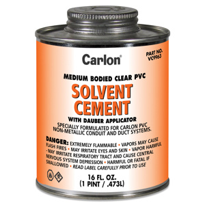 ABB Thomas & Betts Low VOC Solvent Cements 1 pint Can Clear