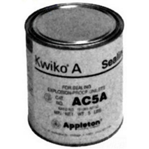 Appleton Emerson Kwiko™ A Sealing Cements and Fillers 80 oz Gray Tin