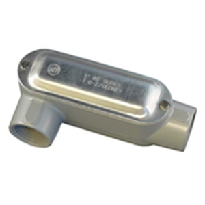 Appleton Emerson Form 85 Type LR <em class="search-results-highlight">Conduit</em> Bodies Pressure Cast Aluminum 1 in Cover, Gasket Included