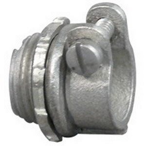 Appleton Emerson 7480 Series Flexible Squeeze Connectors Straight 3/8 in Clamp-on