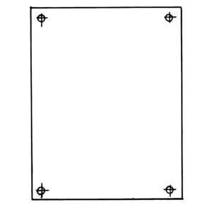 ABB Thomas & Betts Carlon JP Series Back Panels ABB Thomas & Betts Carlon JP Series Back Panels