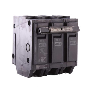 ABB Industrial Solutions Q-Line THQL Series Molded Case Plug-in Circuit Breakers 40 A 240 VAC 10 kAIC 3 Pole 3 Phase