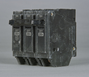 ABB Industrial Solutions Q-Line THQL Series Molded Case Plug-in Circuit Breakers 15 A 240 VAC 10 kAIC 3 Pole 3 Phase