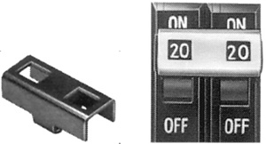 ABB Industrial Solutions THQP Residential Loadcenter Solid Snap-on Circuit Breaker Handle Ties 2 Pole 480Y/277 V 3 Phase