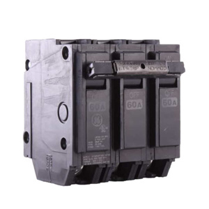 ABB Industrial Solutions Q-Line THQL Series Molded Case Plug-in Circuit Breakers 60 A 240 VAC 10 kAIC 3 Pole 3 Phase
