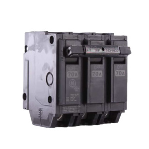 ABB Industrial Solutions Q-Line THQL Series Molded Case Plug-in Circuit Breakers 70 A 240 VAC 10 kAIC 3 Pole 3 Phase