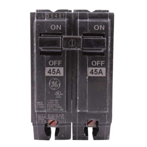 ABB Industrial Solutions Q-Line THQP Series Half-size Molded Case Plug-in Circuit Breakers 15 A 120/240 VAC 10 kAIC 1 Pole 1 Phase