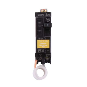 ABB Industrial Solutions GE Electric THQB-GFEP Series Bolt-on Equipment Protection Ground Fault Circuit Breakers 30 A 120 VAC 10 kAIC 1 Pole 1 Phase