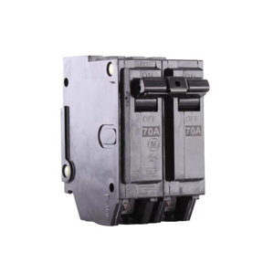 ABB Industrial Solutions Q-Line THQL Series Molded Case Plug-in Circuit Breakers 70 A 120/240 VAC 10 kAIC 2 Pole 1 Phase