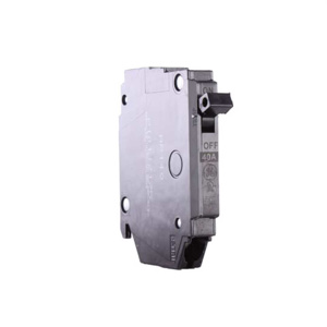 ABB Industrial Solutions Q-Line THQP Series Half-size Molded Case Plug-in Circuit Breakers 40 A 120/240 VAC 10 kAIC 1 Pole 1 Phase