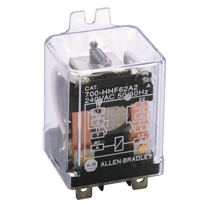 Rockwell Automation 700-HHF Power Plug-in Ice Cube Relays 120 VAC Square Base 8 Blade 25 A DPDT