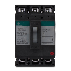 ABB Industrial Solutions TED Series Molded Case Industrial Circuit Breakers 20 A 277/480 V 3 Pole