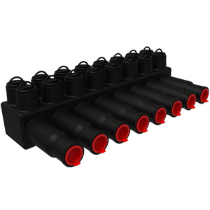nVent Utilco Pedestal and Handhole Multi-tap Connectors 2 AWG - 750 kcmil 8 Port