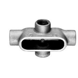 Appleton Emerson Form 7 Series Type X Conduit Bodies Form 7 Malleable Iron 1/2 in Type X