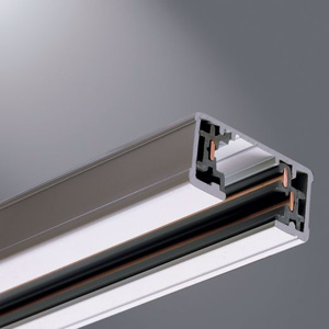 Cooper Lighting Solutions L650 Series Single Circuit Tracks 20.4 in 120 V White