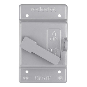 ABB Thomas & Betts Weatherproof Switch Covers Aluminum Die Cast D