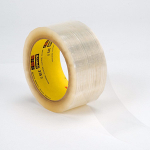 3M Scotch® 375 Series Box Sealing Tape Transparent 50 m 1.88 in
