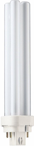 Signify Lighting Alto® Series Compact Fluorescent Lamps Double Twin Tube (DTT) CFL 4-pin 4-pin (G24q-3) 3000 K 26 W