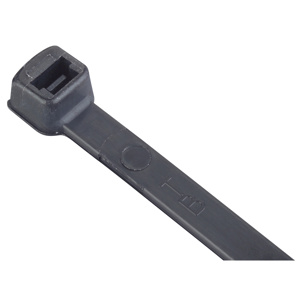 ABB Cable Ties Locking 36 in Plenum Rated Black 50 per Pack Weather-resistant