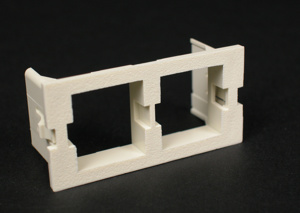 Wiremold CM2-U2ATT 2A Dual Systemiz Avaya Series Unloaded Communication Module Inserts Plastic