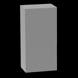 nVent HOFFMAN Wall Mount Screw Cover Junction Boxes 24 x 18 x 12 in Without Knockouts Gray NEMA 1