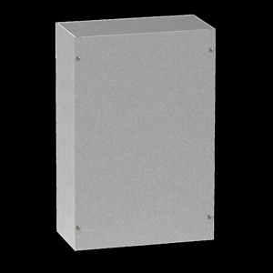 nVent HOFFMAN Wall Mount Screw Cover Junction Boxes 30 x 30 x 6 in Without Knockouts Gray NEMA 1
