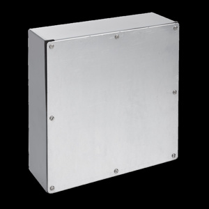 nVent HOFFMAN Wall Mount Screw Cover Weatherproof Junction Boxes 10 x 10 x 6 in Without Knockouts NEMA 3/12