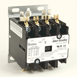Rockwell Automation 400-DP Non-reversing Definite Purpose Contactors Rockwell Automation 400-DP Non-reversing Definite Purpose Contactors