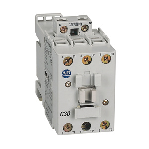 Rockwell Automation 100-C Series IEC Contactors 30 A 3 Pole 200 - 220 VAC, 208 - 240 V