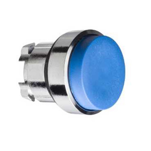 Schneider Electric Harmony™ ZB4B Push Button Heads 22 mm IEC Aluminum Zinc Alloy Blue